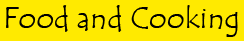 Food and Cooking